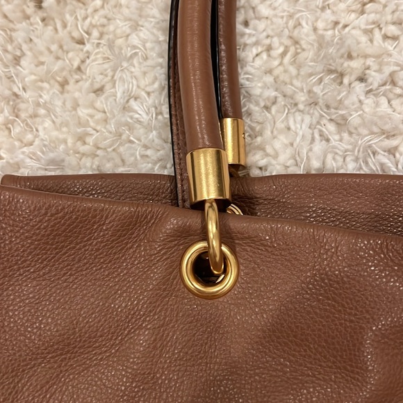 MARC BY MARC JACOBS Too Hot to Handle Zip Satchel Bag - Praline - Picture 4 of 13
